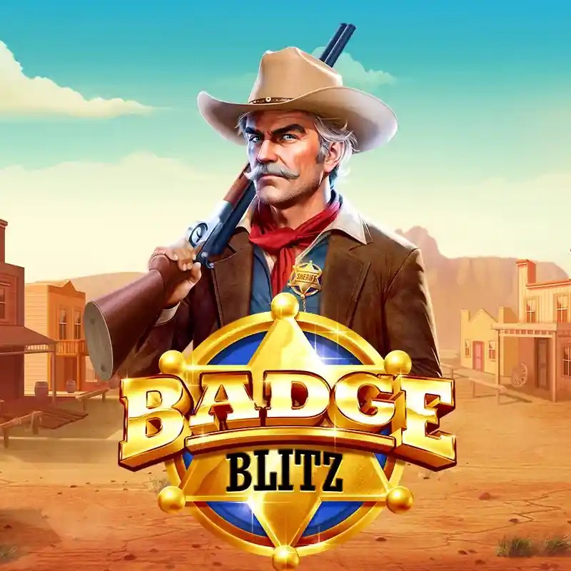 Badge Blitz slot icon by Pragmatic Play, available at Rainbet Casino