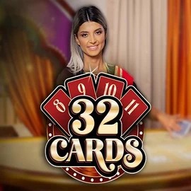 32 Cards casino game by Ezugi – featured logo at Rainbet Casino