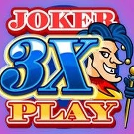 3x Joker Play slot logo by iSoftBet at Rainbet Casino