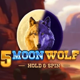 5 Moon Wolf logo – Slots by Apparat Gaming at Rainbet Casino