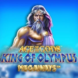 Age Of The Gods: King of Olympus Megaways logo by Origins at Rainbet Casino