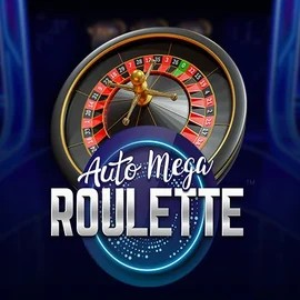 Auto Mega Roulette logo by Pragmatic Play at Rainbet Casino