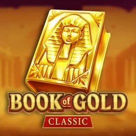 Book of Gold Classic slot logo by Playson at Rainbet Casino
