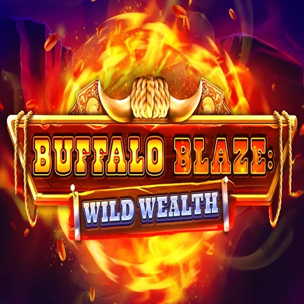 Buffalo Blaze Wild Wealth logo by OctoPlay Rainbet Casino