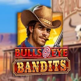 Slots logo of Bulls Eye Bandits from Origins at Rainbet Casino