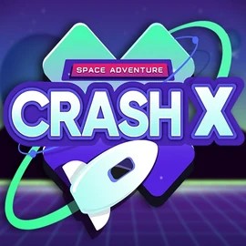 Crash X game by Turbo Games – logo hosted on Rainbet Casino