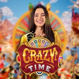 Enjoy Crazy Time by Evolution – logo hosted on rain-bets.org