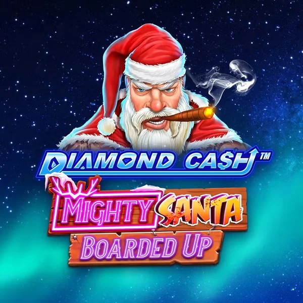 Enjoy Diamond Cash Mighty Santa Boarded Up by Greentube – logo hosted on rain-bets.org