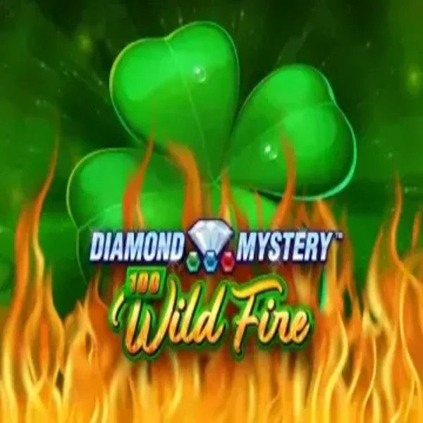 Diamond Mystery 100 Wild Fire online game logo by Greentube on rain-bets.org