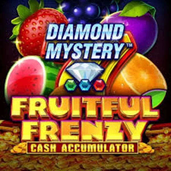 Diamond Mystery Fruitful Frenzy Cash Accumulator game by Greentube – logo hosted on Rainbet Casino
