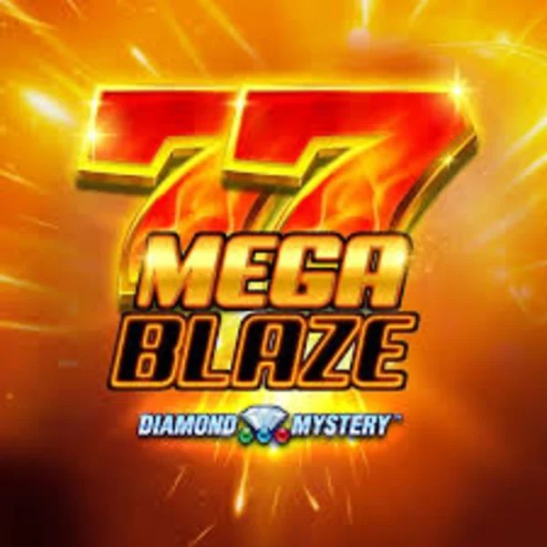 Diamond Mystery Mega Blaze slot visual from Greentube available on rain-bets.org