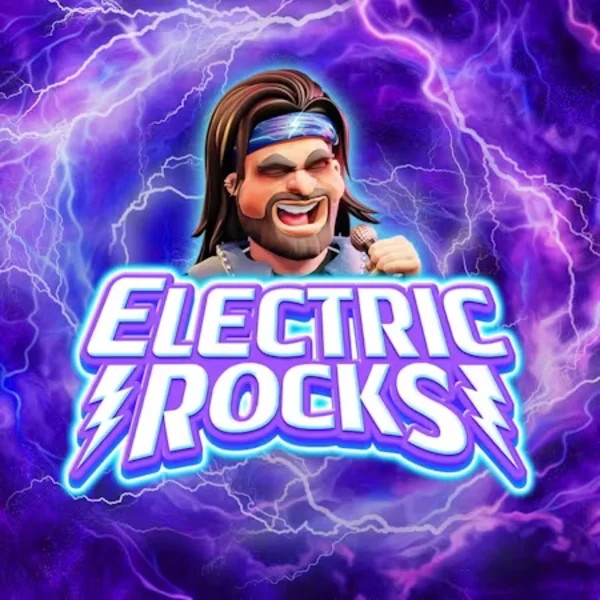 Electric Rocks slot icon by Inspired Gaming, available at Rainbet Casino