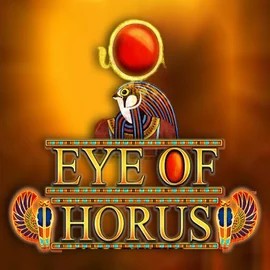 Eye of Horus online game logo by RTG (Reel Time Gaming) on rain-bets.org