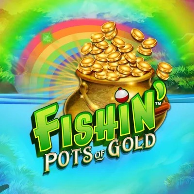 Fishin Pots Of Gold game by Gameburger Studios – logo hosted on Rainbet Casino