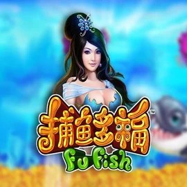 Fu Fish logo by Skywind Group at Rainbet Casino