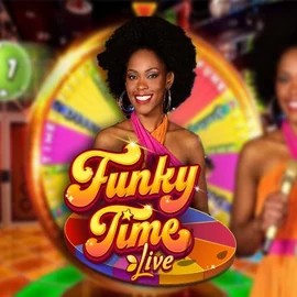 Funky Time casino game by Evolution – featured logo at Rainbet Casino