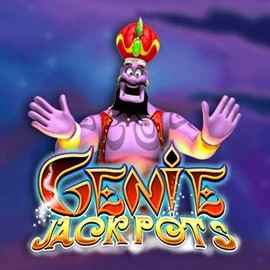 Genie Jackpots logo by Blueprint Gaming Rainbet Casino