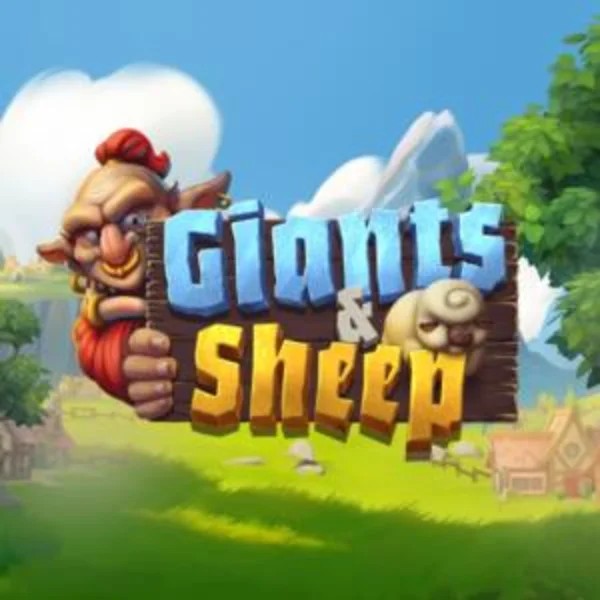 Giants and Sheep logo by Relax Gaming at Rainbet Casino