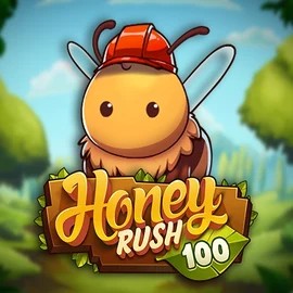 Honey Rush 100 slot visual from Play'n GO available on rain-bets.org