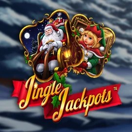 Jingle Jackpots logo by Dragon Gaming at Rainbet Casino