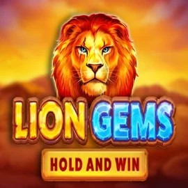 Lion Gems Hold and Win logo by Playson at Rainbet Casino