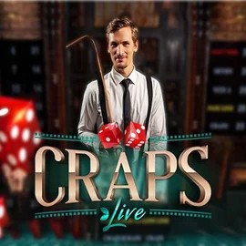 Live Craps slot visual from Evolution available on rain-bets.org