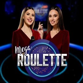 Mega Roulette casino game by Pragmatic Play – featured logo at Rainbet Casino