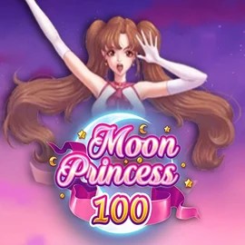 Moon Princess 100 online game logo by Play'n GO on rain-bets.org