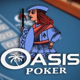 Enjoy Oasis Poker by Nucleus Gaming – logo hosted on rain-bets.org