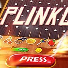 Plinko logo by BGAMING Rainbet Casino