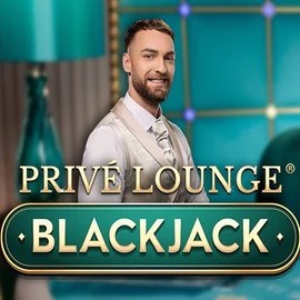 Privé Lounge Blackjack slot logo by Pragmatic Play at Rainbet Casino