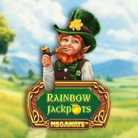 Try Rainbow Jackpots Megaways slot by Red Tiger Gaming on rain-bets.org – logo image