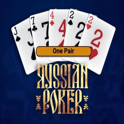 Russian Poker by OneTouch Games, showcased at rain-bets.org – game logo