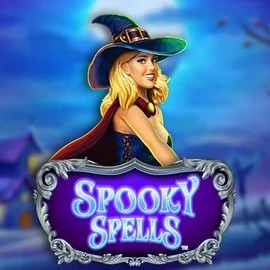 Official Slots logo: Spooky Spells by Novomatic at Rainbet Casino