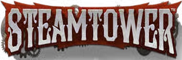 Slots logo of Steam Tower Slot from NetEnt at Rainbet Casino