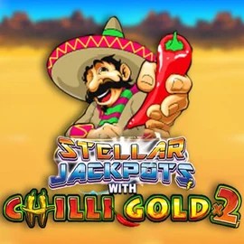 Official Jackpots logo: Stellar Jackpots with Chilli Gold x2 by Lightning Box Game at Rainbet Casino