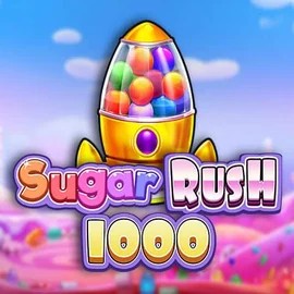 Enjoy Sugar Rush 1000 by Pragmatic Play – logo hosted on rain-bets.org