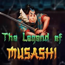 Official Slots logo: The Legend of Musashi by Peter & Sons at Rainbet Casino