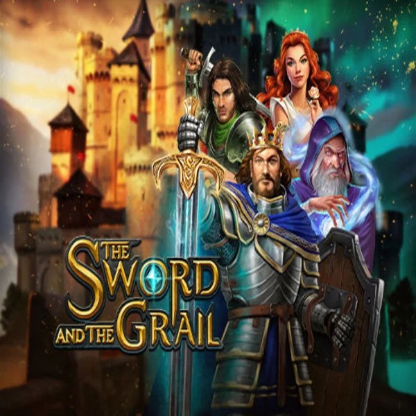 The Sword and the Grail casino game by Play'n GO – featured logo at Rainbet Casino