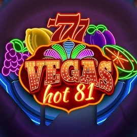 Vegas Hot 81 online game logo by Wazdan on rain-bets.org